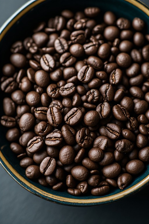 Detalle de granos de café